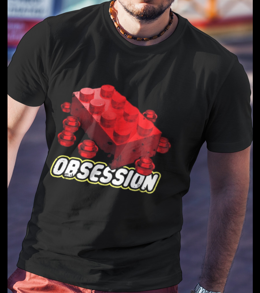 Obsession Red Building Block Toy T-Shirt