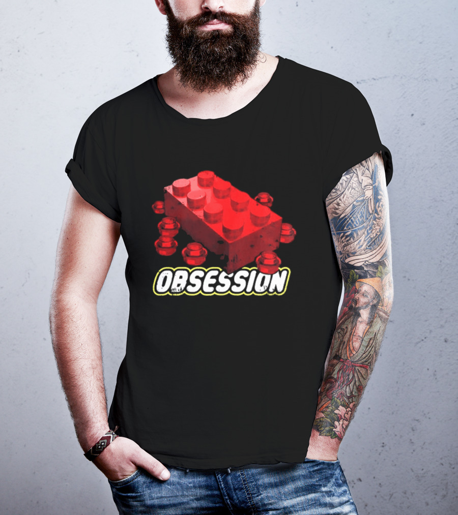 Obsession Red Building Block Toy T-Shirt