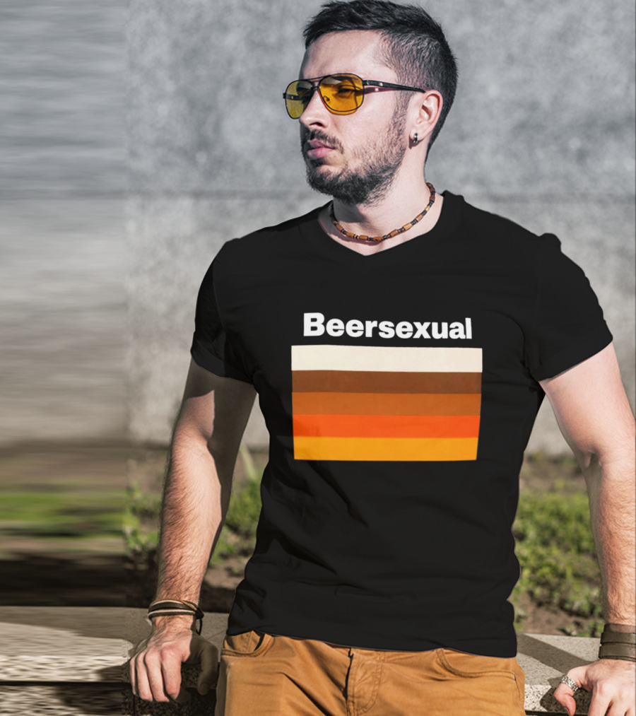 Bearsexual Pride Bear Flag Style LGBTQ+ T-Shirt