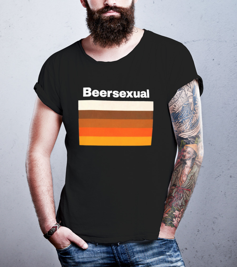 Bearsexual Pride Bear Flag Style LGBTQ+ T-Shirt
