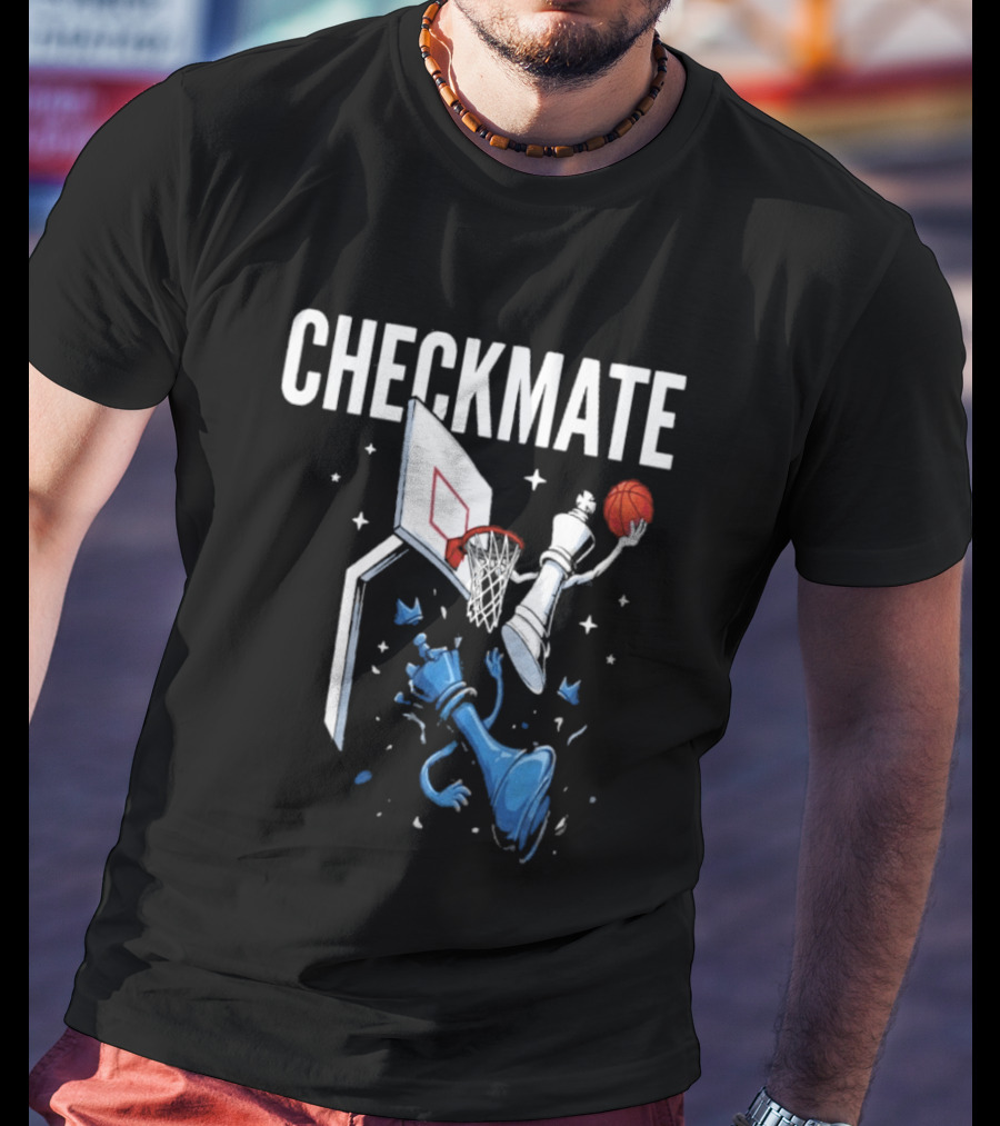 Checkmate Basketball Chess Hybrid Enes Kanter T-Shirt
