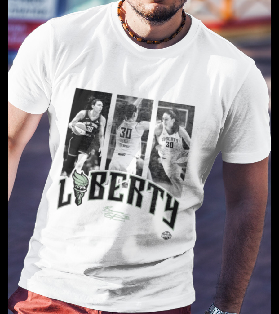 Breanna Stewart Liberty 30 New York WNBA T-Shirt