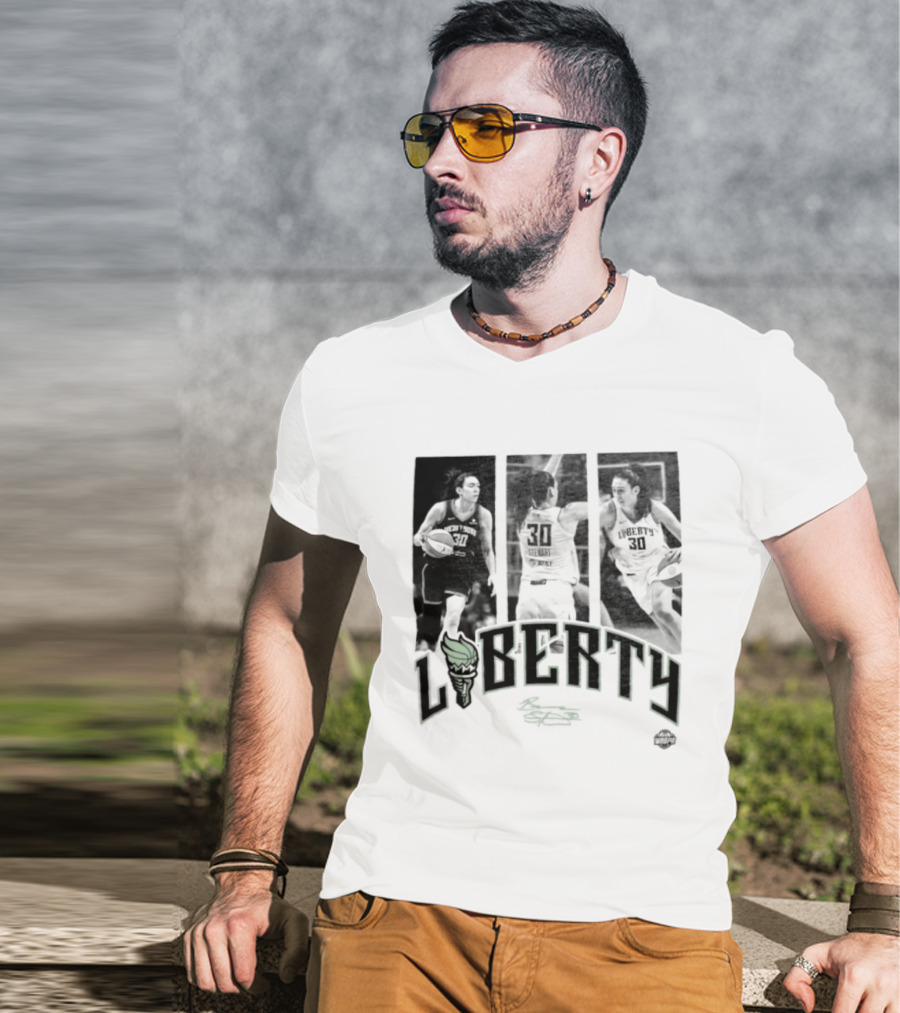 Breanna Stewart Liberty 30 New York WNBA T-Shirt