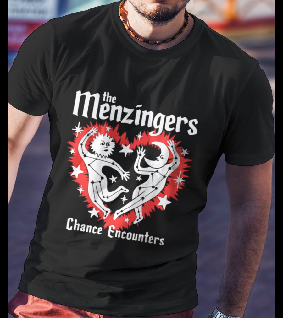 The Menzingers Chance Encounters Heart Starburst Indie Rock T-Shirt