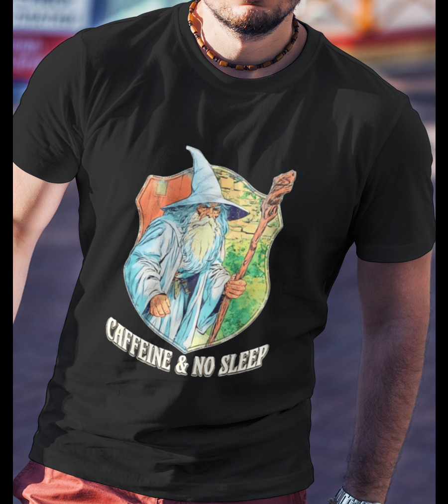 Wizard Caffeine & No Sleep T-Shirt