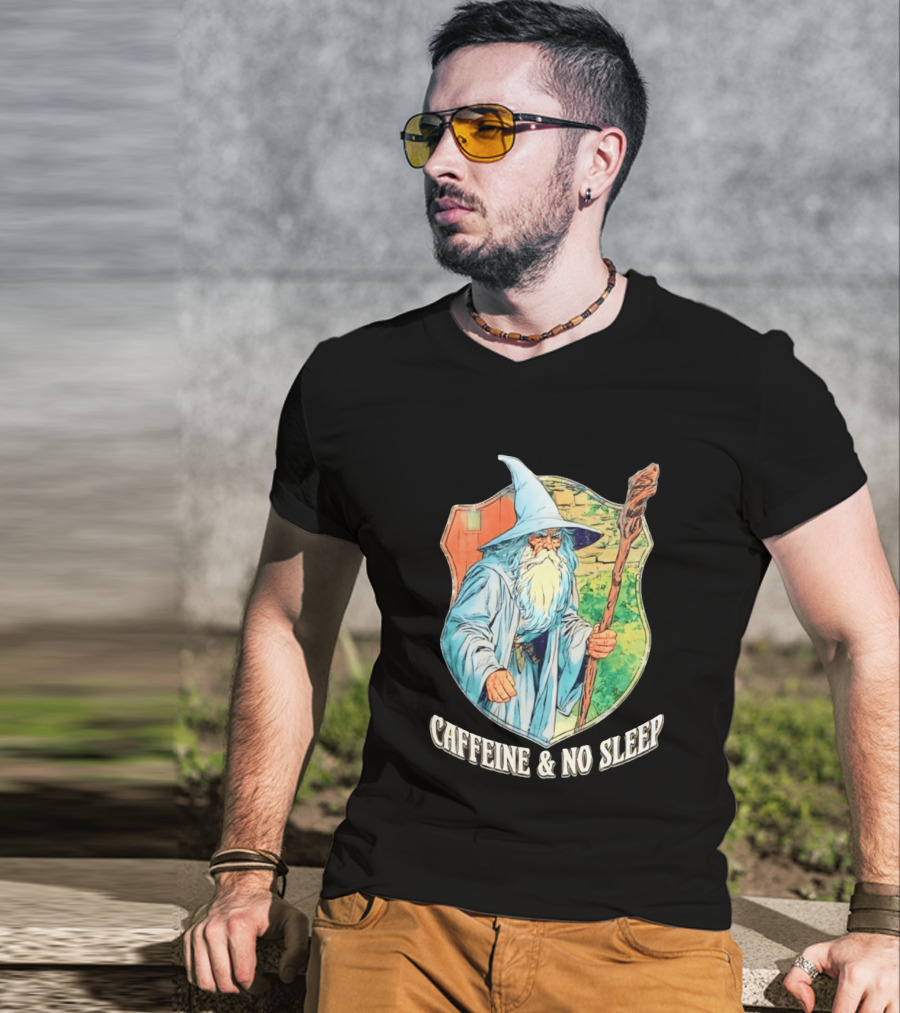 Wizard Caffeine & No Sleep T-Shirt
