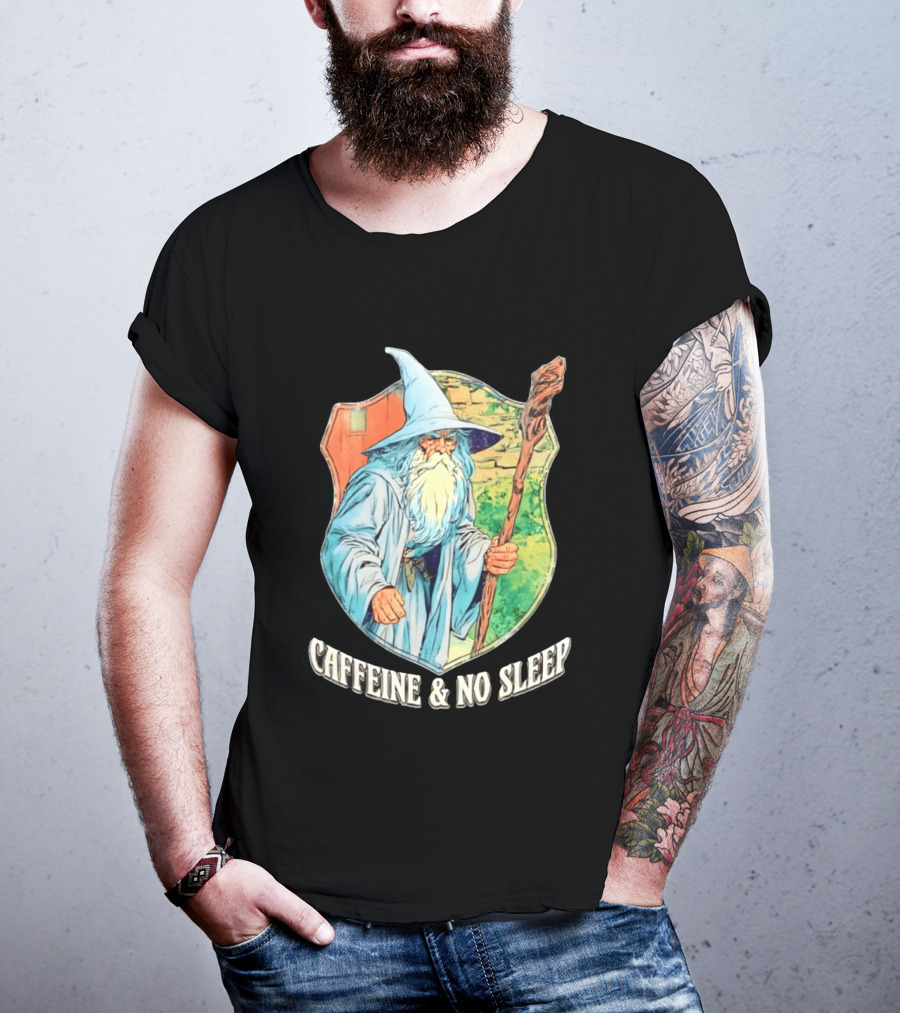 Wizard Caffeine & No Sleep T-Shirt