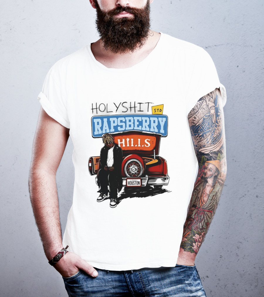 Holyshit Std Rapsberry Hills Houston Texas Car Scene T-Shirt