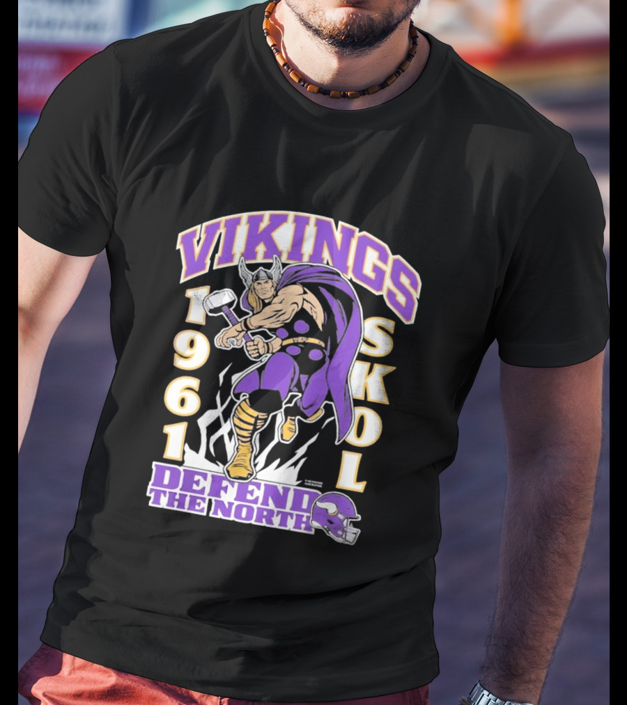 Vikings Defend The North Skol 1961 Minnesota T-Shirt