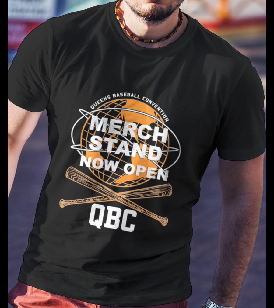 Queens Baseball Convention Merch Stand Now Open QBC T-Shirt
