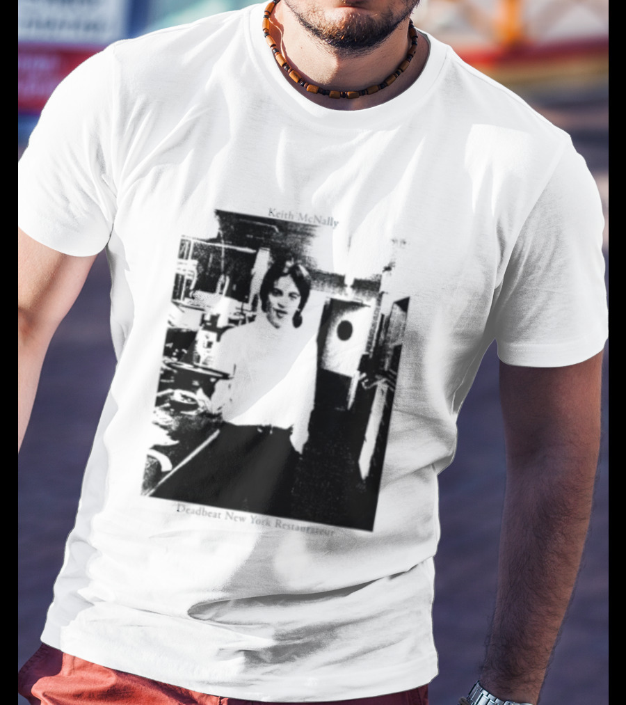 Keith McNally Dead Beat New York Restaurateur Black And White T-Shirt