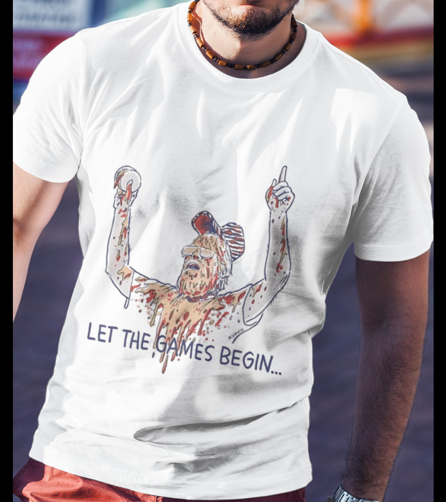 Let The Games Begin Buffalo Bills Football Fan Celebration T-Shirt