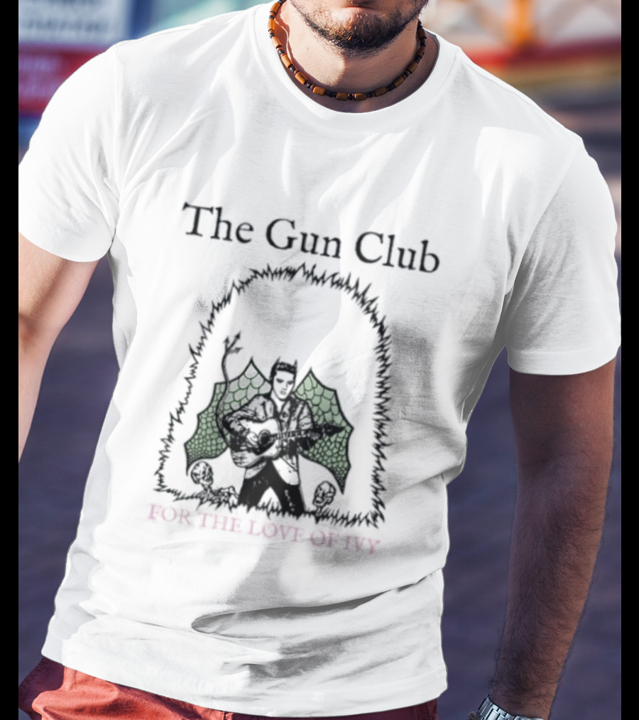 The Gun Club For The Love Of Ivy Bat Wings Jeffrey Lee Pierce T-Shirt