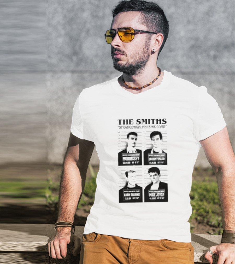 The Smiths Strangeways Here We Come Morrissey Johnny Marr Shots T-Shirt