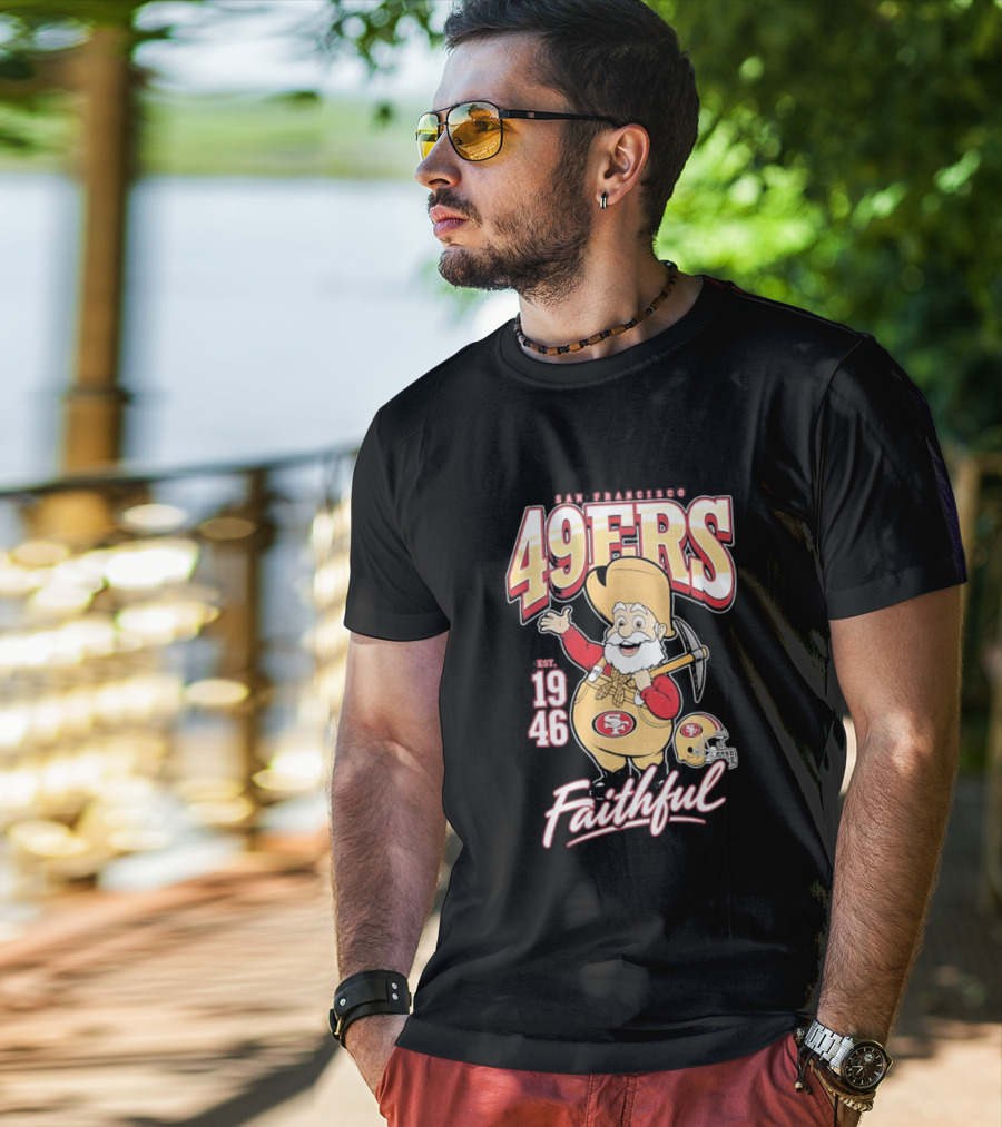 San Francisco 49ers Stinky Pete Faithful Est 1946 T-Shirt