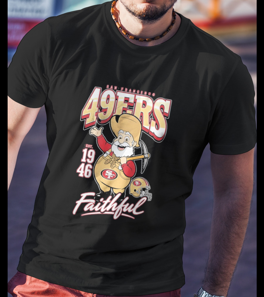 San Francisco 49ers Stinky Pete Faithful Est 1946 T-Shirt