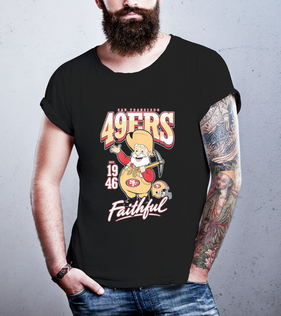 San Francisco 49ers Stinky Pete Faithful Est 1946 T-Shirt