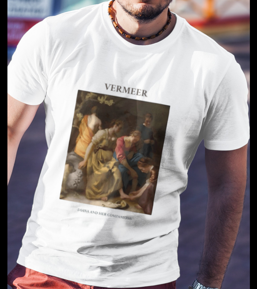 Vermeer Diana And Her Companions 1655 Gogh Company T-Shirt