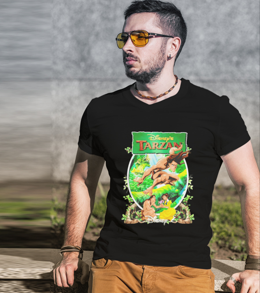 Disney's Tarzan Jungle Adventure Jane Animation Scene T-Shirt