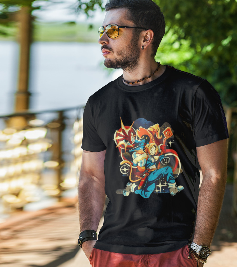 Final Fantasy I Will Always Carry You With Me Vivi Ornitier And Zidane Tribal T-Shirt