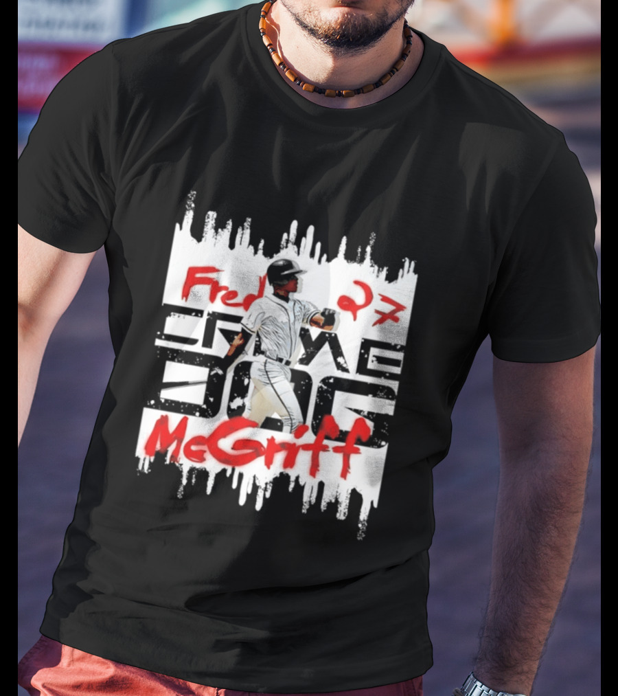 Fred McGriff 27 Atlanta Braves Baseball Player T-Shirt