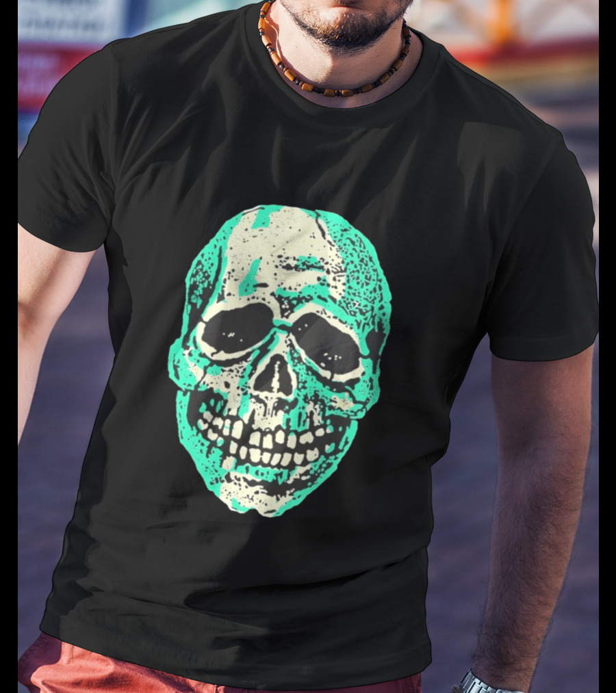 Halloween Trio Skull Spooky Gothic T-Shirt