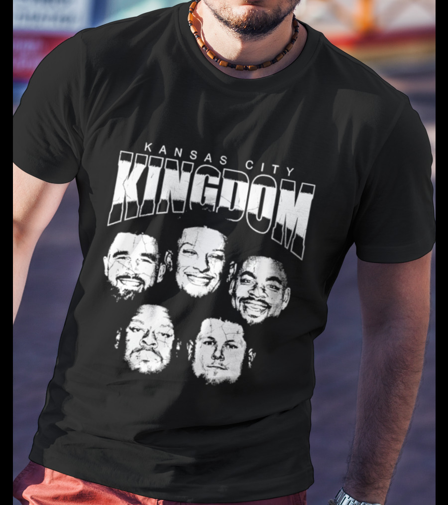 Kansas City Kingdom Travis Kelce Patrick Mahomes Chris Jones Isiah Pacheco Creed Humphrey T-Shirt