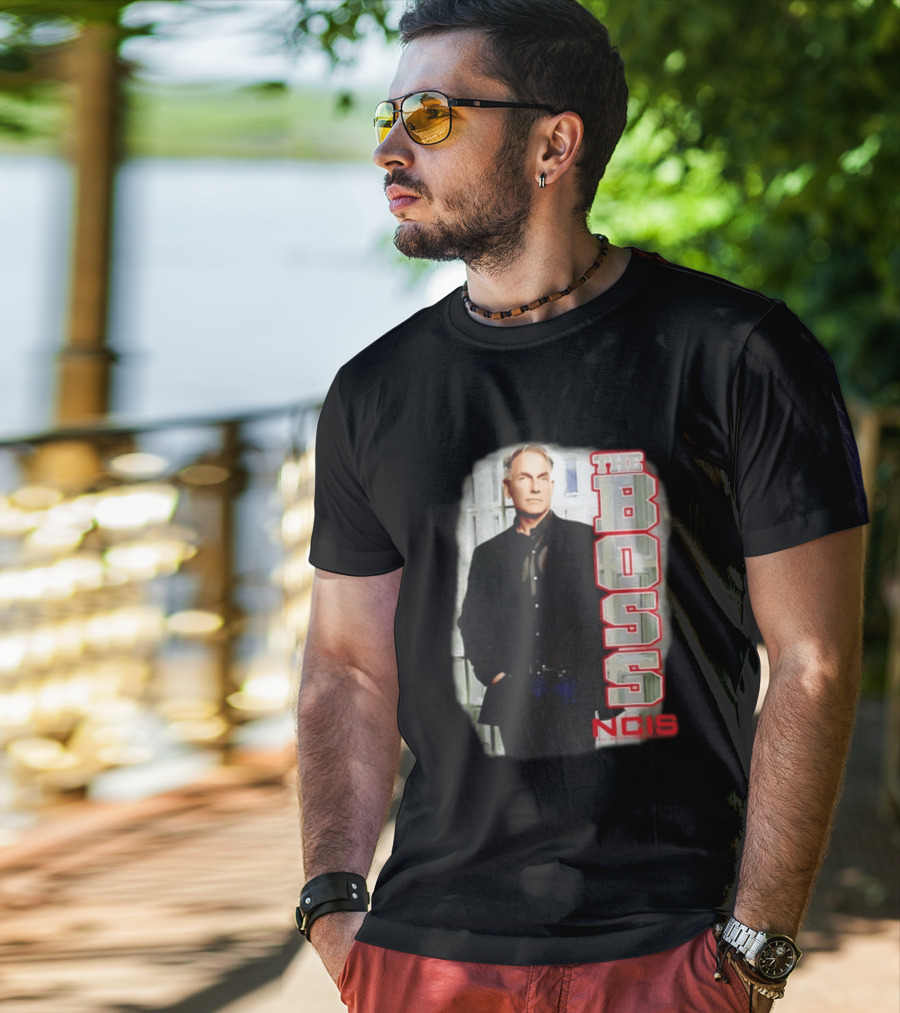 Mark Harmon The Boss NCIS Leroy Jethro Gibbs T-Shirt