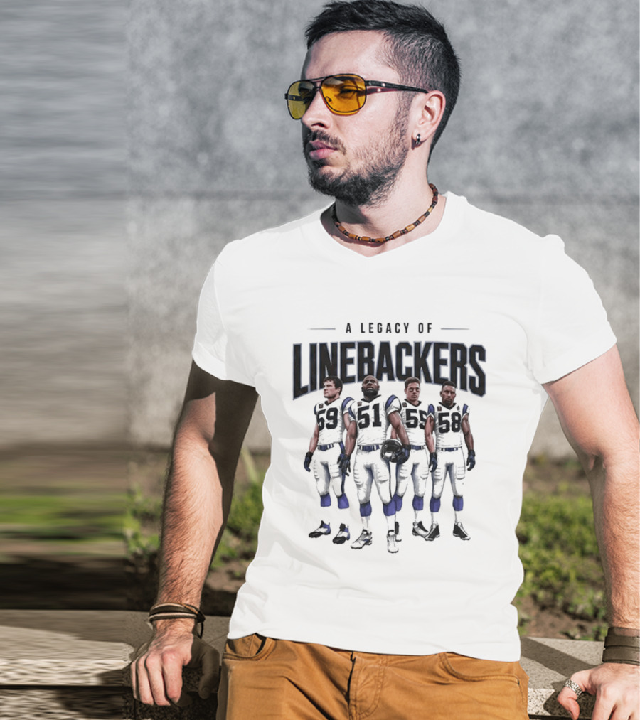 Carolina Panthers A Legacy Of Linebackers T-Shirt