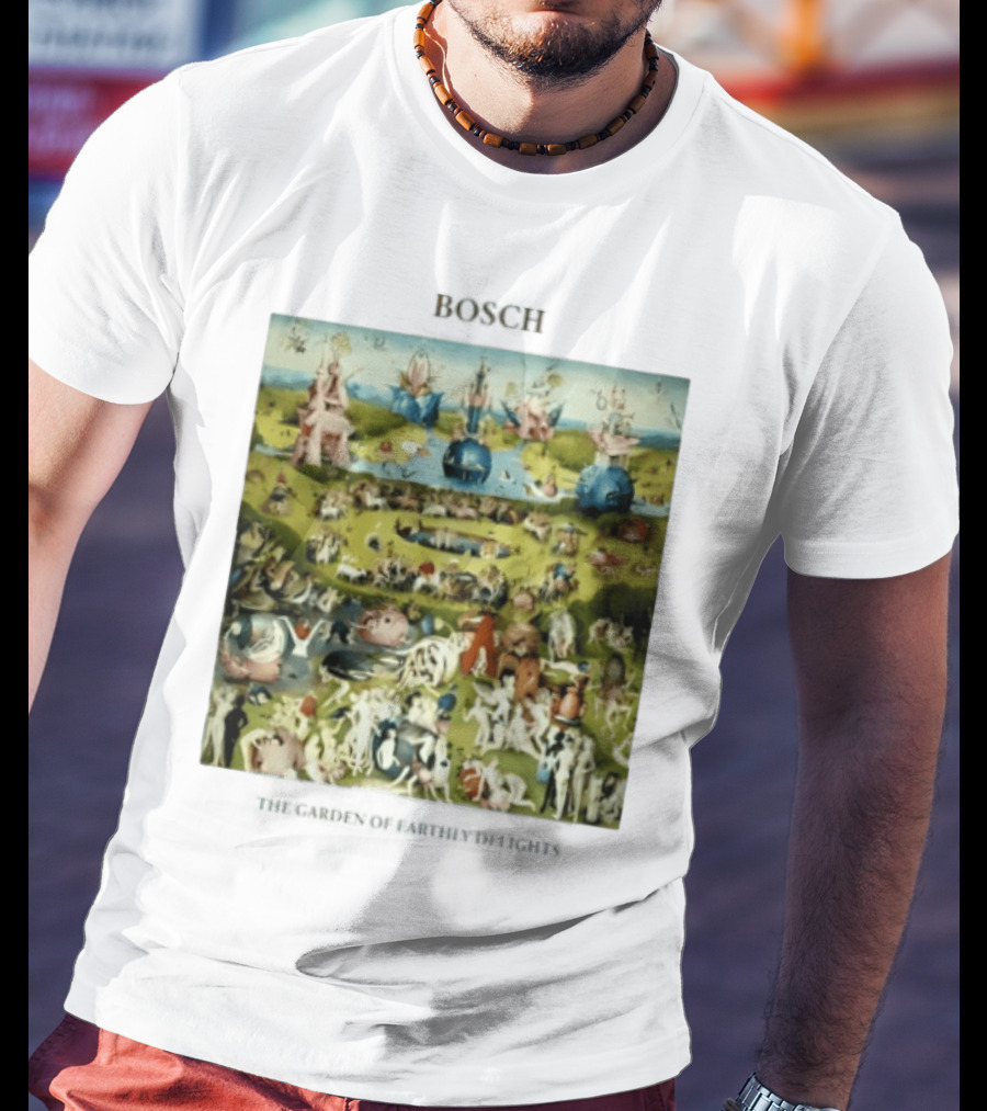 Bosch The Garden Of Earthly Delights Painting T-Shirt