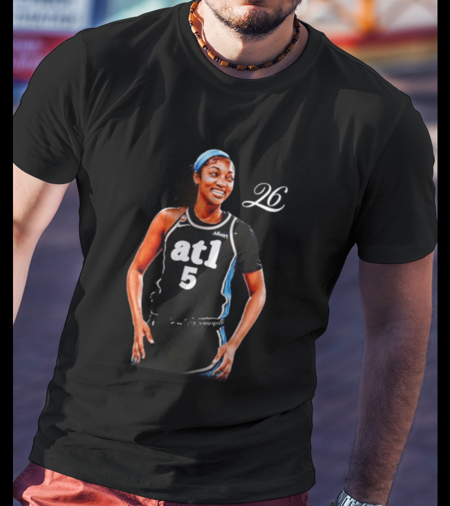 Angel Reese Atlanta Dream Number 5 26 Boards T-Shirt