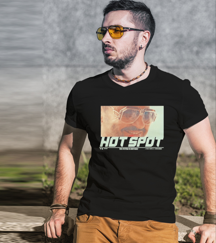 Hot Spot Yummy The System Is Unstable Kyrio Simeio Sunglasses T-Shirt