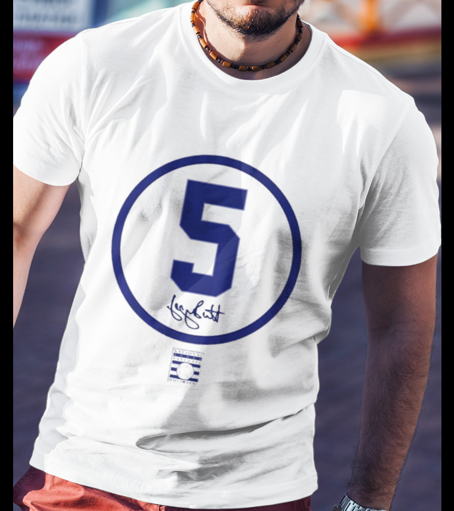 George Brett Signature Number 5 Baseball T-Shirt