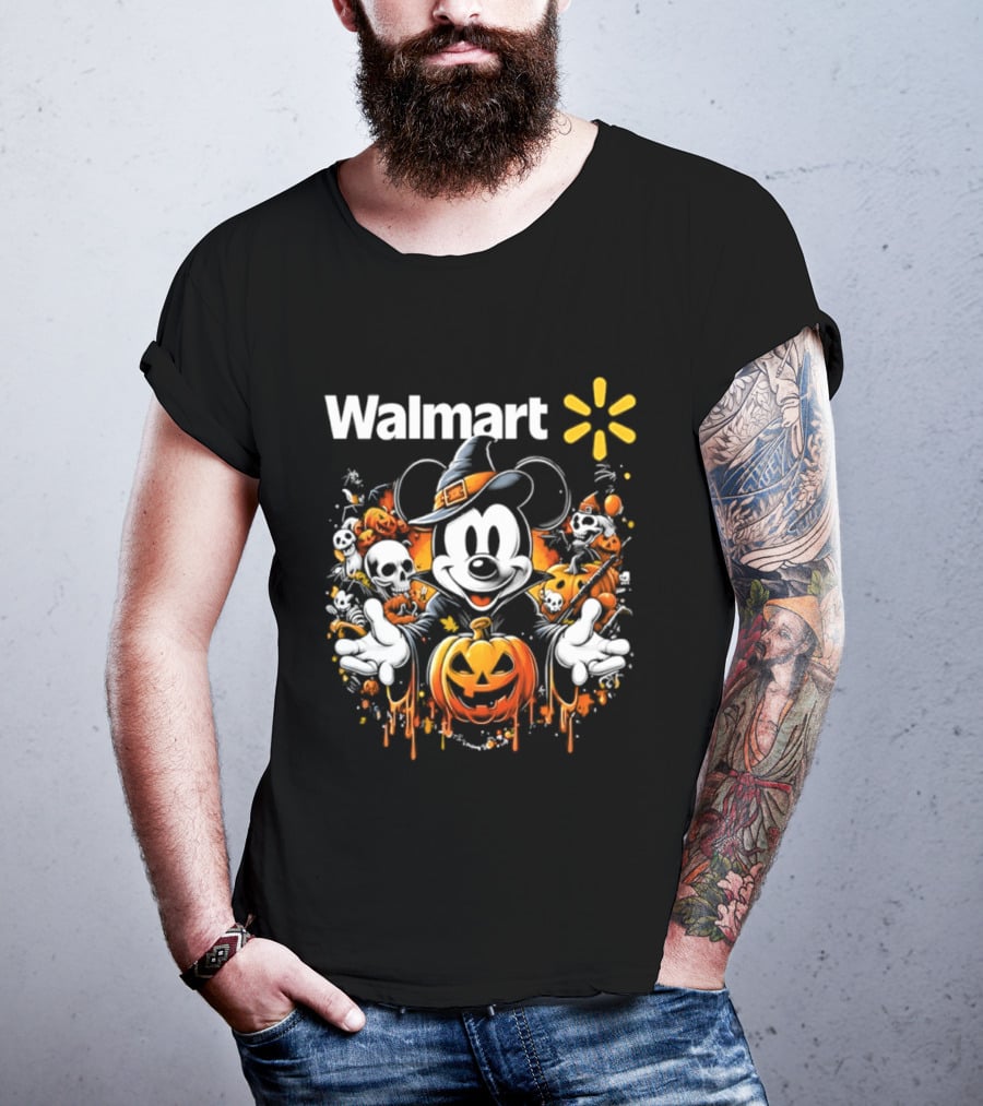 Walmart Mickey Mouse Halloween Pumpkin Magic 2026 T-Shirt