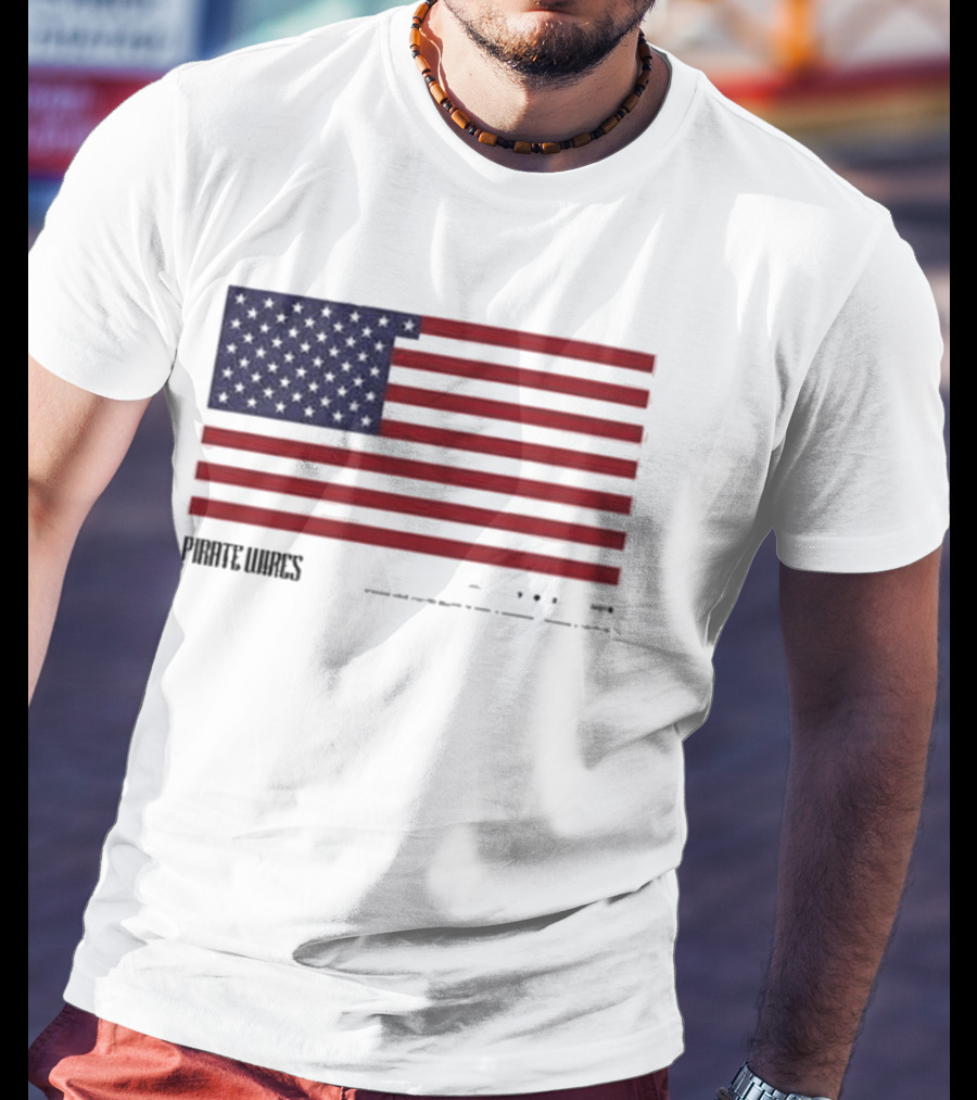 Pirate Wires Moon Should Be A State US Flag T-Shirt