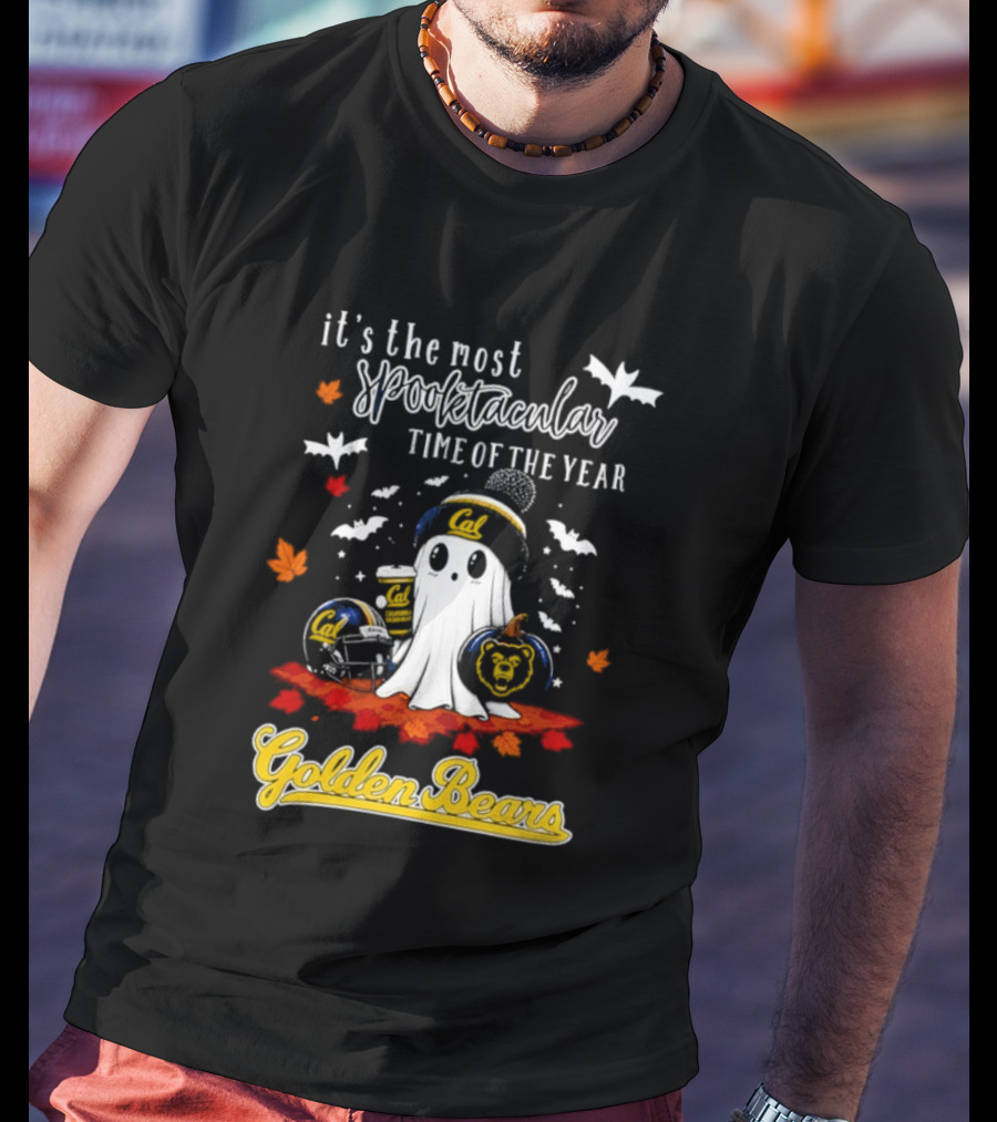 California Golden Bears Halloween Ghost Spooktacular Time Of The Year 2026 T-Shirt