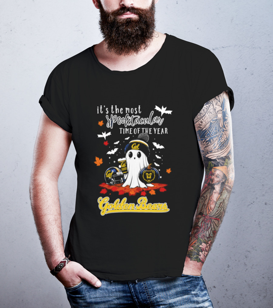 California Golden Bears Halloween Ghost Spooktacular Time Of The Year 2026 T-Shirt