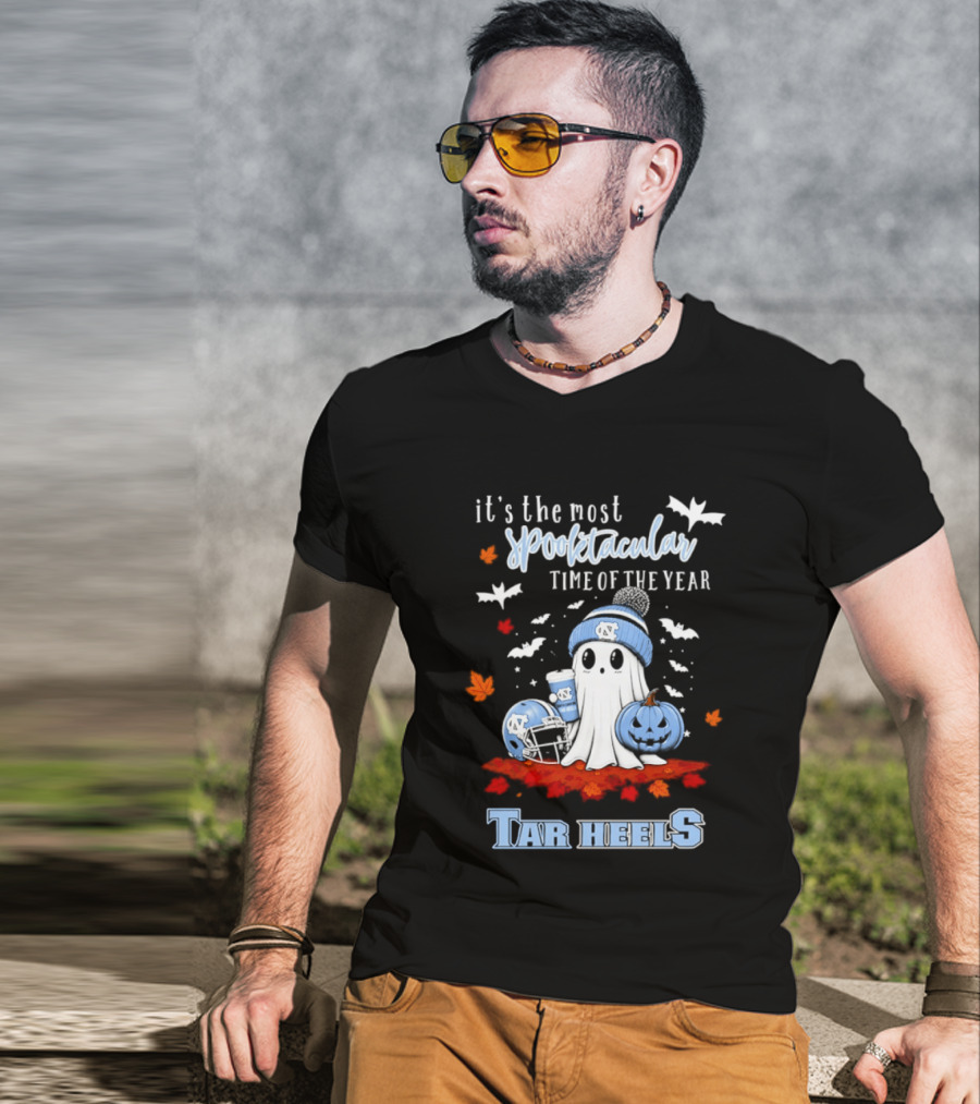 North Carolina Tar Heels Ghost Spooktacular Halloween 2026 Celebration T-Shirt