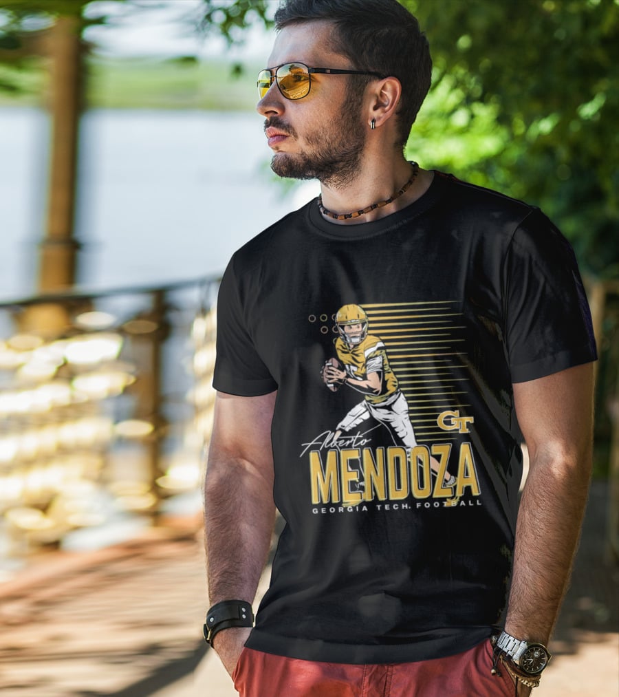 Alberto Mendoza Georgia Tech Football CT T-Shirt