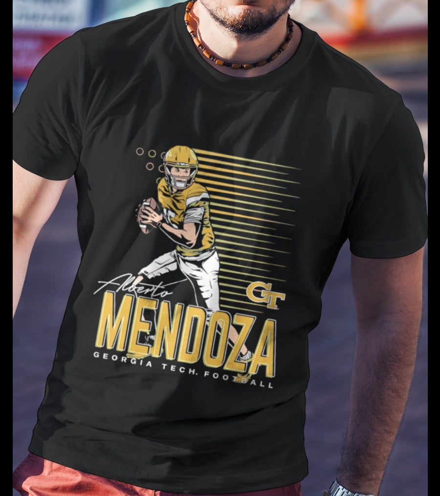 Alberto Mendoza Georgia Tech Football CT T-Shirt