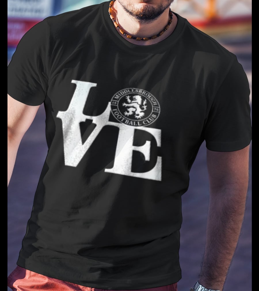 Middlesbrough Football Club Love Fan T-Shirt