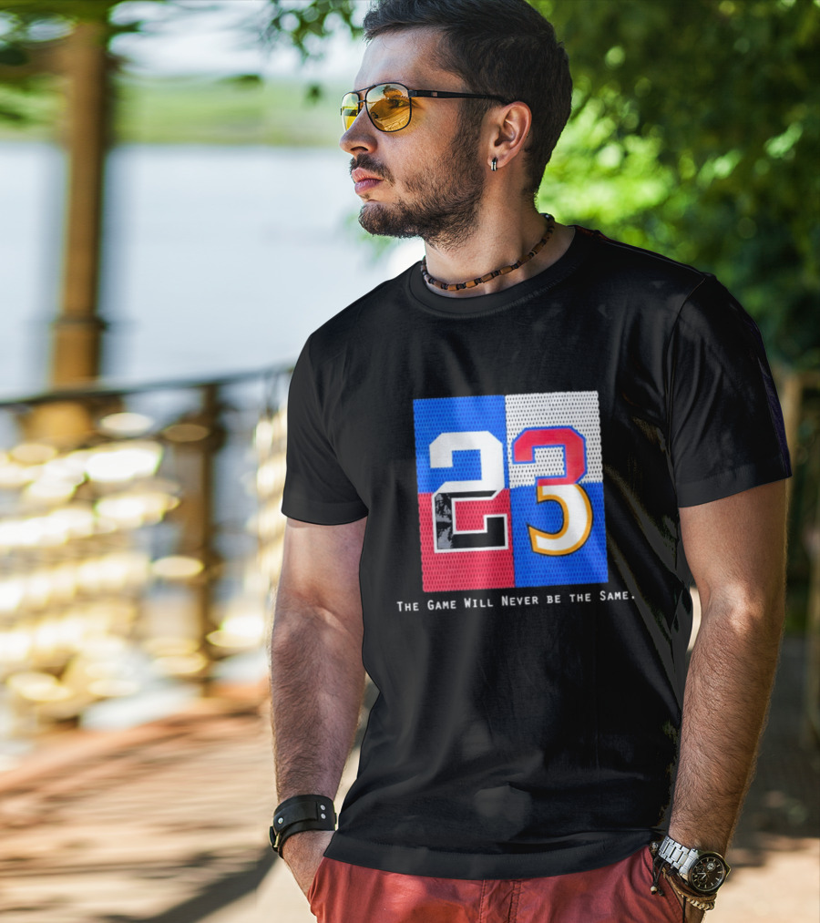 Shota Imanaga 23 The Game Will Never Be The Same Colorful Number Mashup T-Shirt