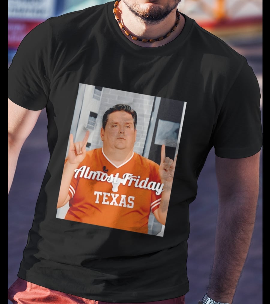 Almost Friday Texas Longhorn Hook 'EM T-Shirt