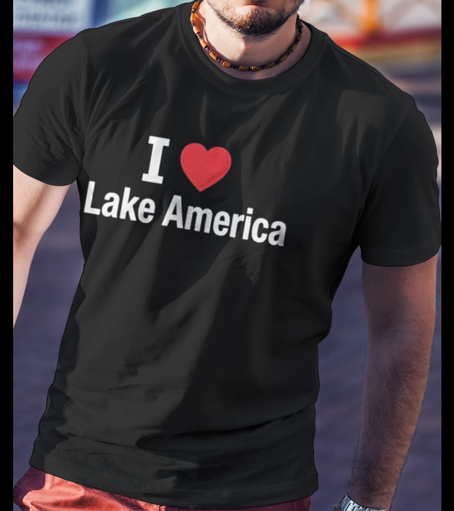 I Love Lake America T-Shirt
