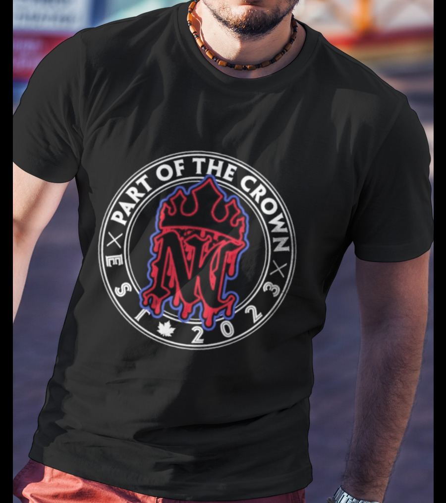 Part Of The Crown Est 2023 N Drip Streetwear T-Shirt