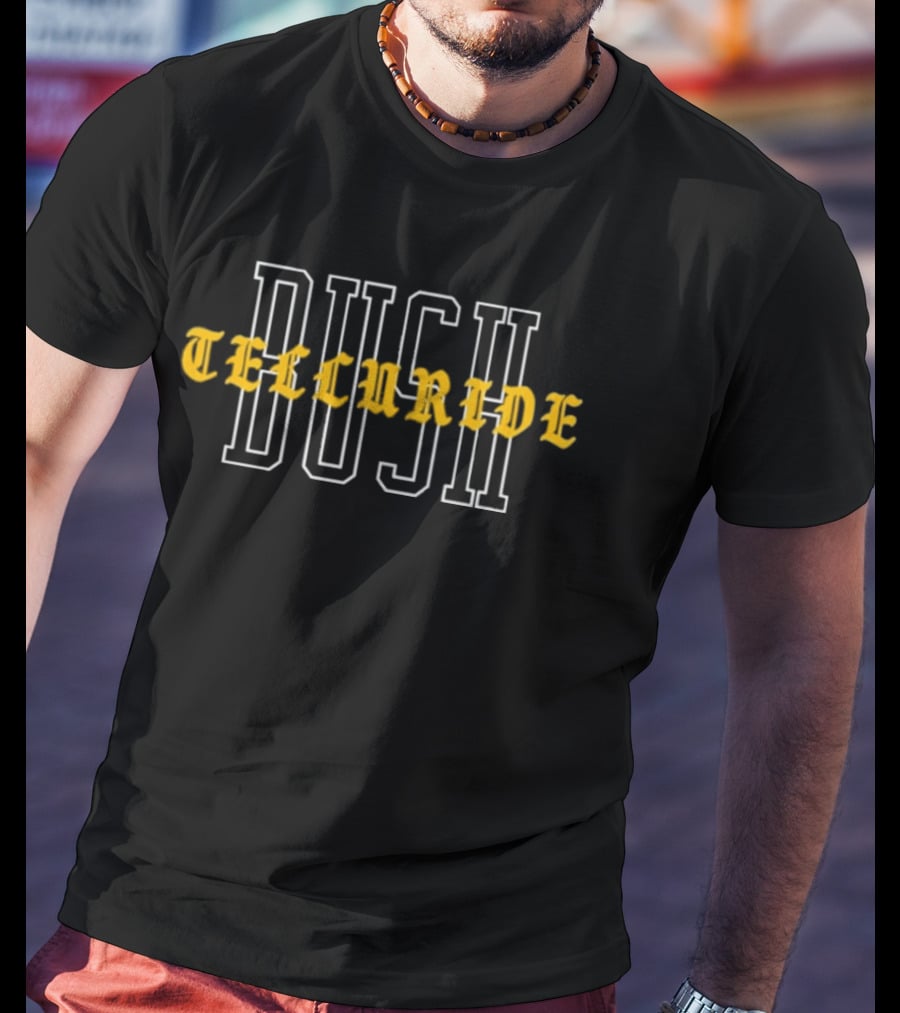 Telluride Bush Bold Lettering T-Shirt