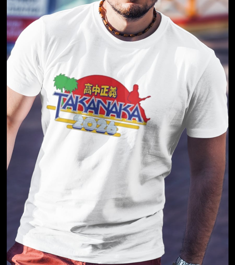 Masayoshi Takanaka 2026 Japanese Fusion Tropical Guitar Sunburst T-Shirt