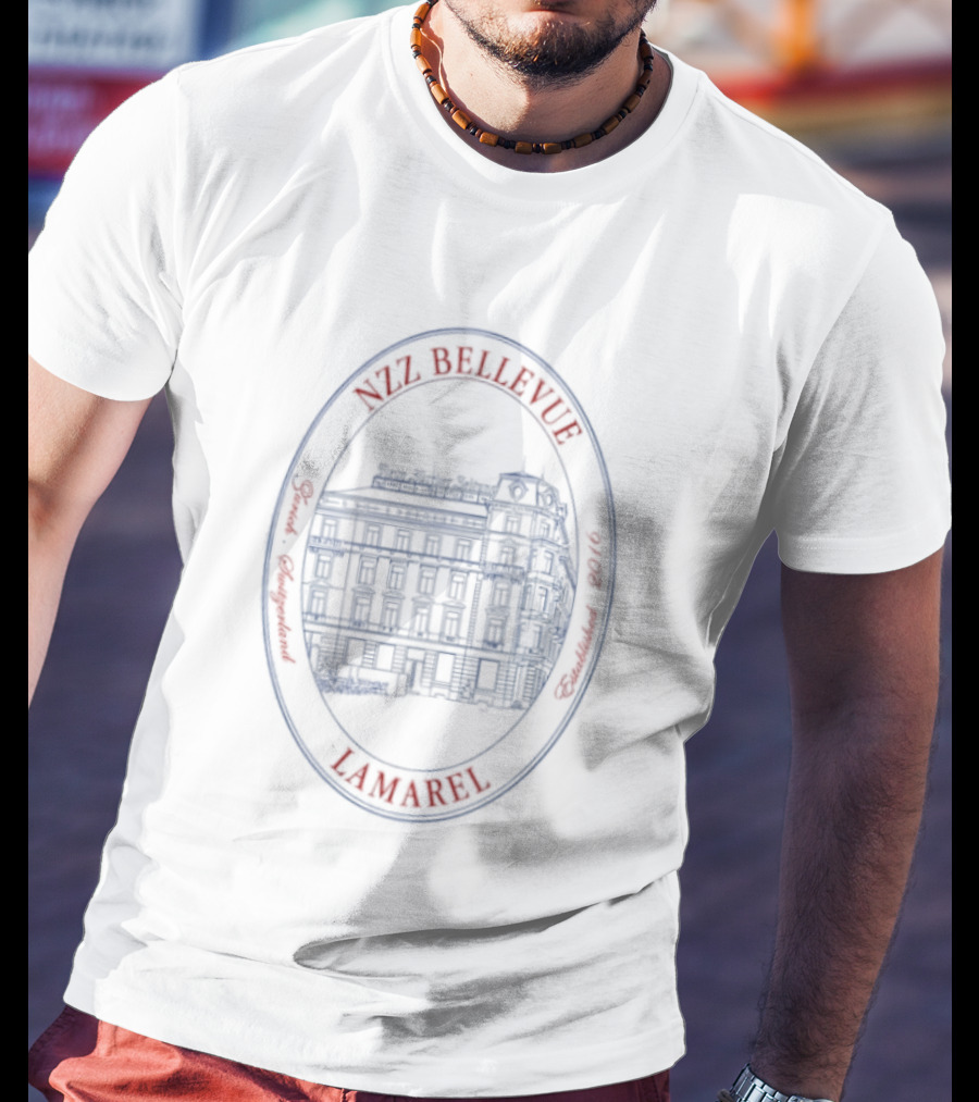 Nzz Bellevue Zurich Switzerland Established 2016 Lamarel T-Shirt
