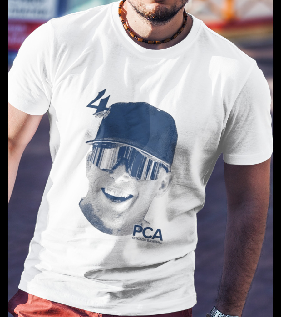 PCA 4 Pete Crow Armstrong Chicago Cubs Baseball T-Shirt