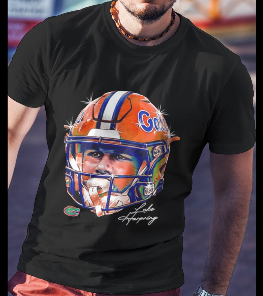 Florida Gators NCAA Football Helmet Swag Head T-Shirt